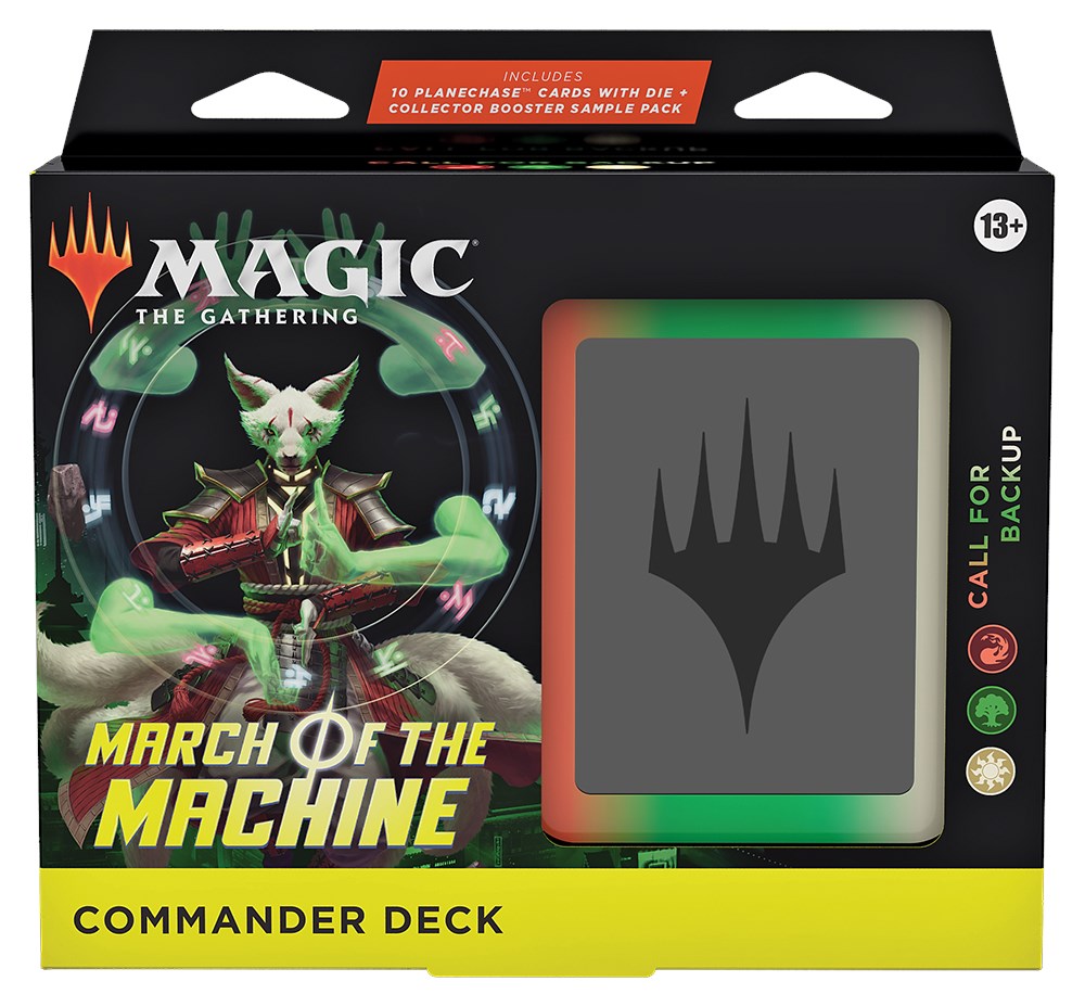 March of the Machine - Commander Deck (Call For Backup) | Rock City Comics