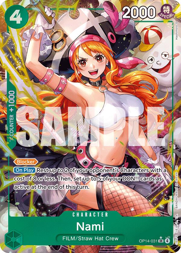 Nami (Alternate Art) [The Azure Sea's Seven] | Rock City Comics