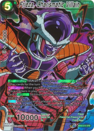 Frieza, Charismatic Villain (SPR) (BT10-075) [Rise of the Unison Warrior 2nd Edition] | Rock City Comics