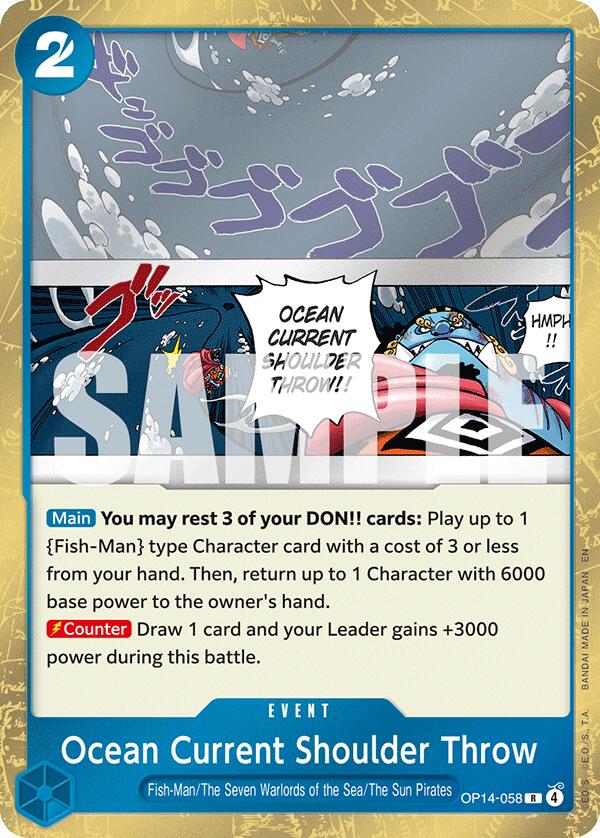 Ocean Current Shoulder Throw [The Azure Sea's Seven] | Rock City Comics