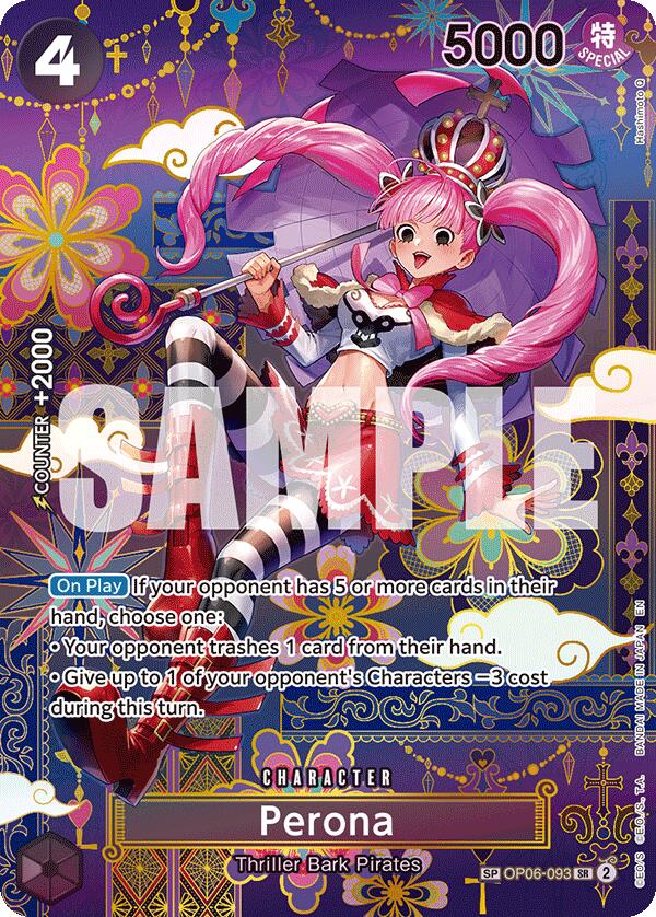 Perona (OP06-093) (SP) [The Azure Sea's Seven] | Rock City Comics