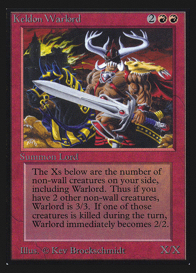 Keldon Warlord [International Collectors' Edition] | Rock City Comics