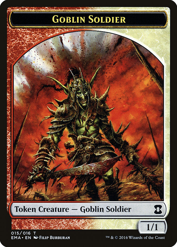 Goblin Soldier Token [Eternal Masters Tokens] | Rock City Comics