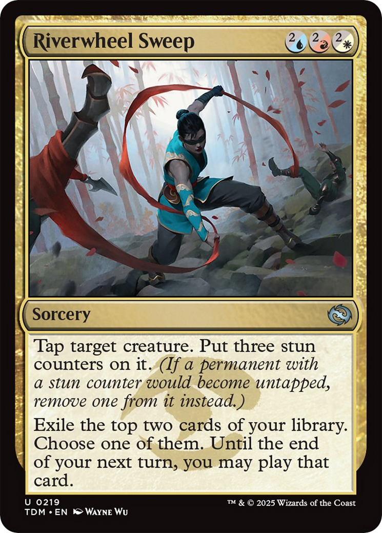 Riverwheel Sweep [Tarkir: Dragonstorm] | Rock City Comics