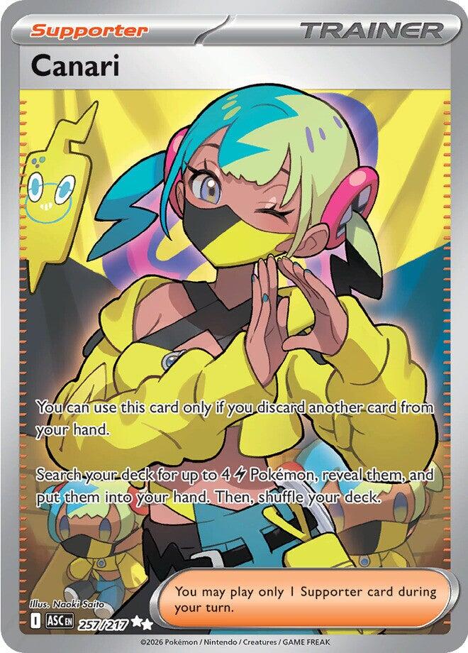 Canari (257/217) [Mega Evolution: Ascended Heroes] | Rock City Comics