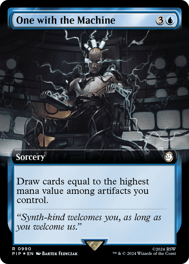One with the Machine (Extended Art) (Surge Foil) [Fallout] | Rock City Comics