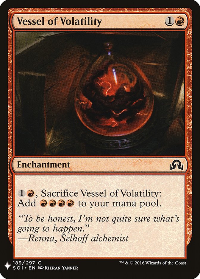 Vessel of Volatility [Mystery Booster] | Rock City Comics