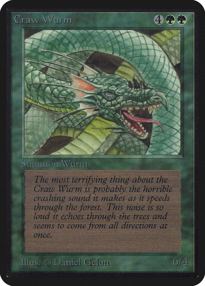 Craw Wurm [Alpha Edition] | Rock City Comics