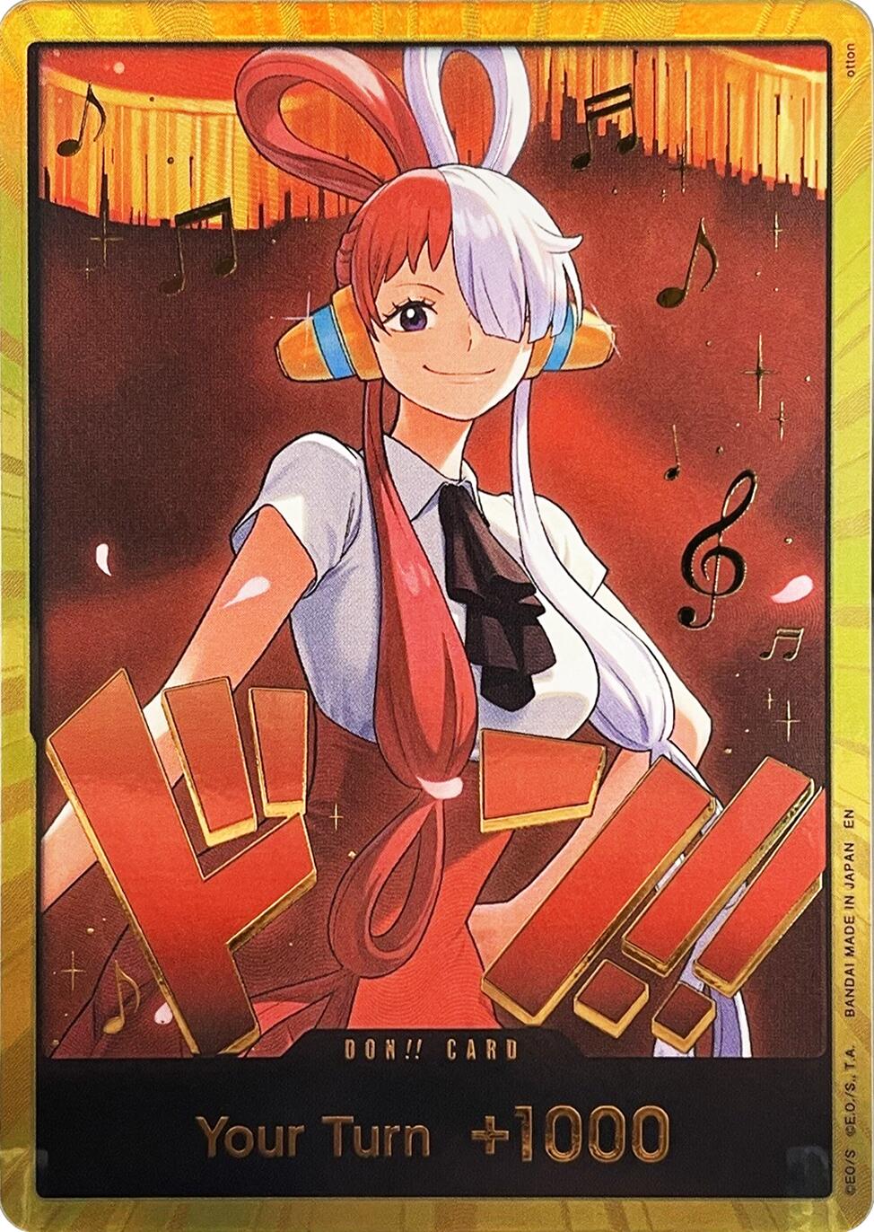 DON!! Card (Uta) (Gold) [Extra Booster: One Piece Heroines Edition] | Rock City Comics