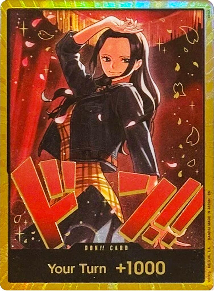 DON!! Card (Nico Robin) (Gold) [Extra Booster: One Piece Heroines Edition] | Rock City Comics
