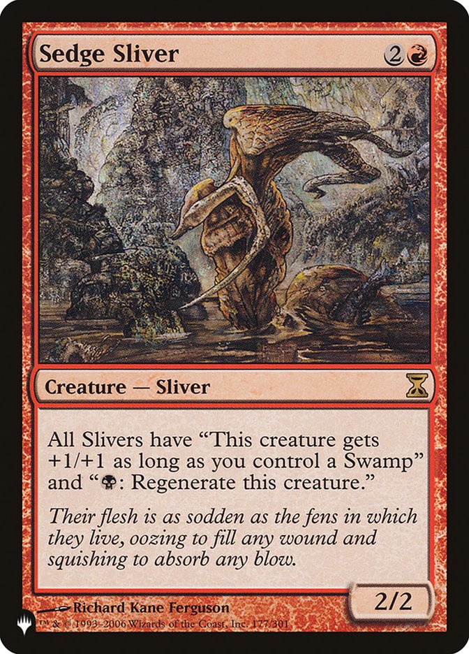 Sedge Sliver [The List] | Rock City Comics