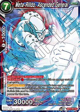 Meta-Rilldo, Ascended General (BT17-017) [Ultimate Squad] | Rock City Comics