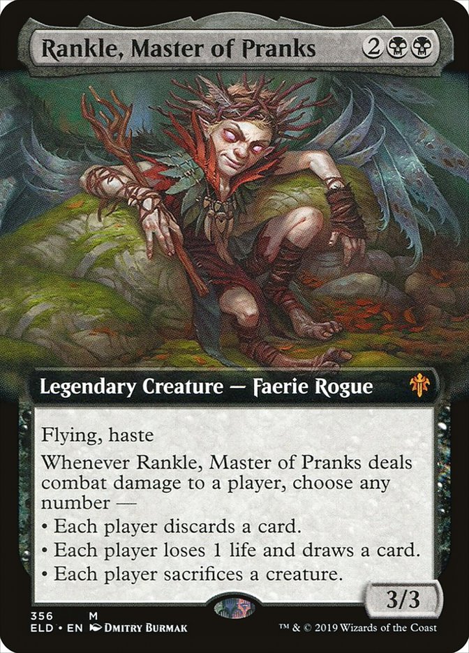 Rankle, Master of Pranks (Extended Art) [Throne of Eldraine] | Rock City Comics