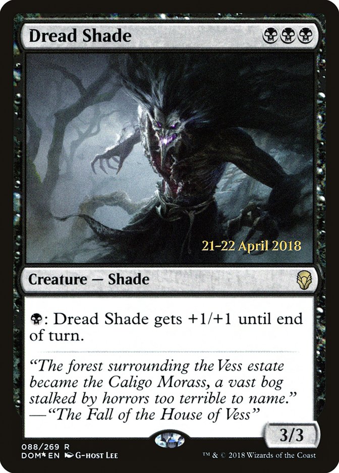 Dread Shade [Dominaria Prerelease Promos] | Rock City Comics