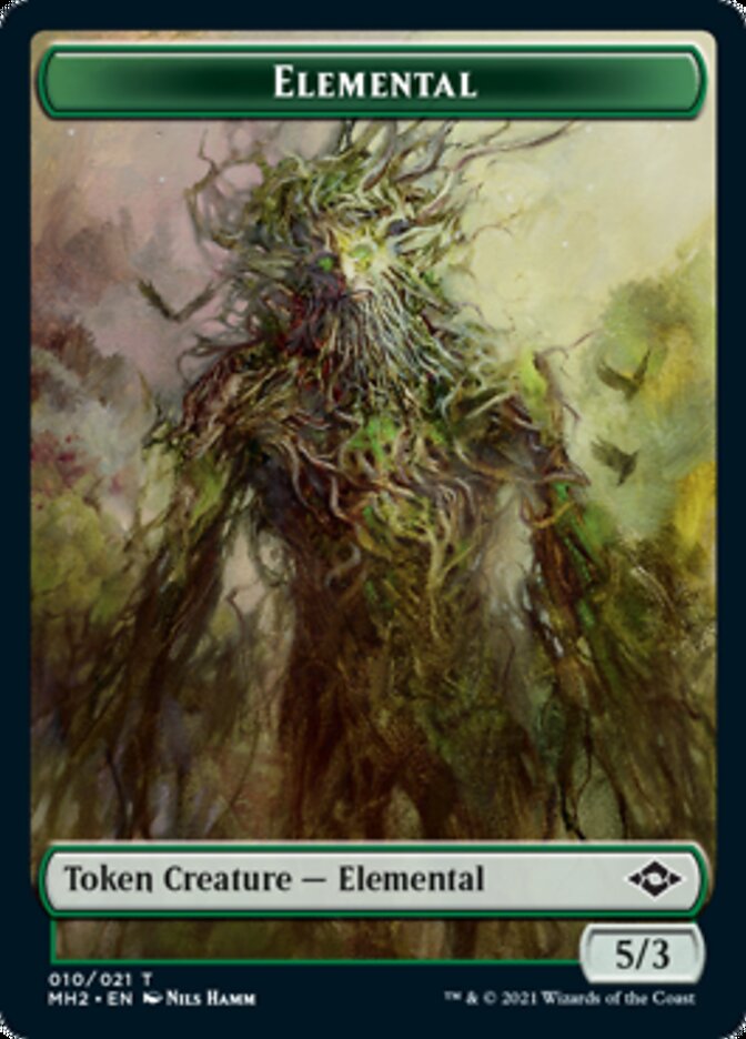 Elemental // Food (18) Double-Sided Token [Modern Horizons 2 Tokens] | Rock City Comics