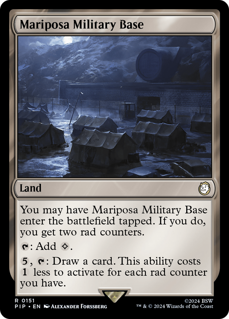 Mariposa Military Base [Fallout] | Rock City Comics