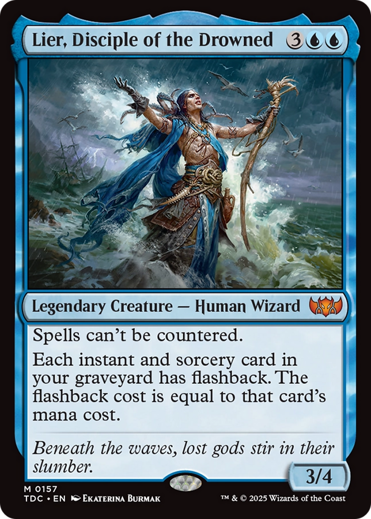 Lier, Disciple of the Drowned [Tarkir: Dragonstorm Commander] | Rock City Comics