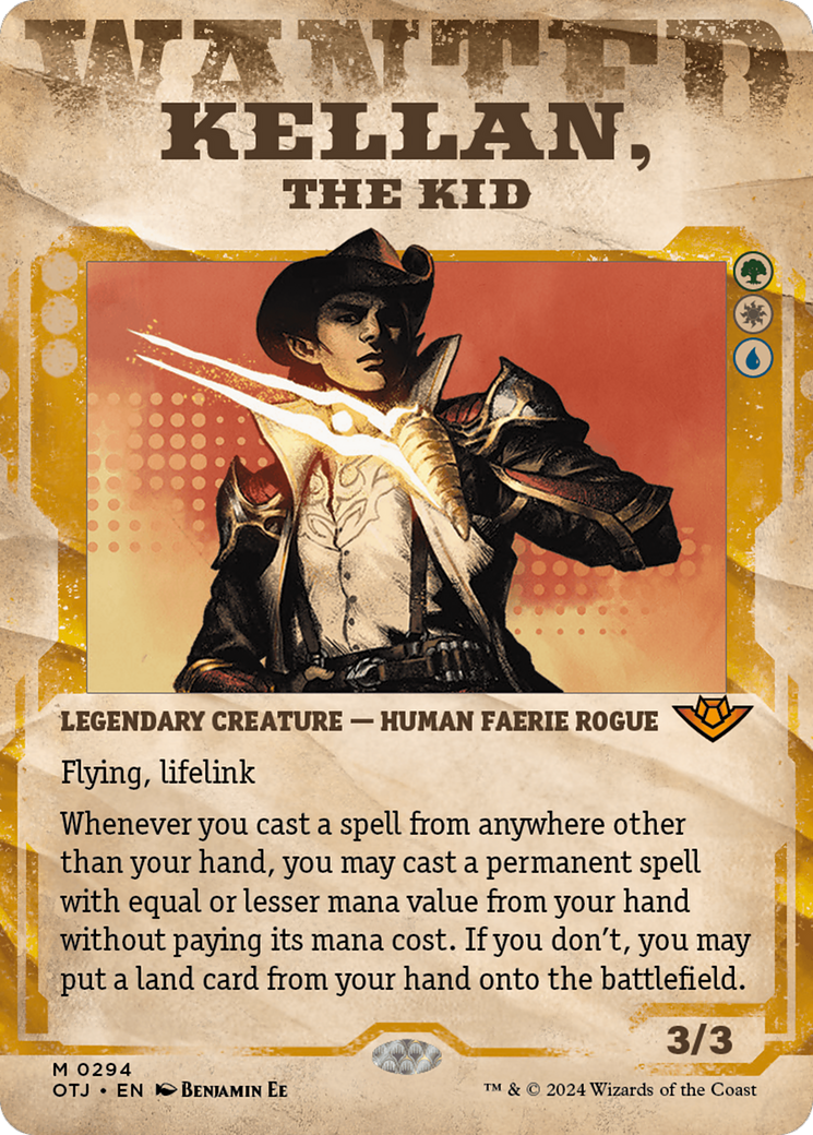 Kellan, the Kid (Showcase) [Outlaws of Thunder Junction] | Rock City Comics