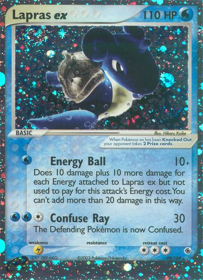 Lapras ex (99/109) [EX: Ruby & Sapphire] | Rock City Comics