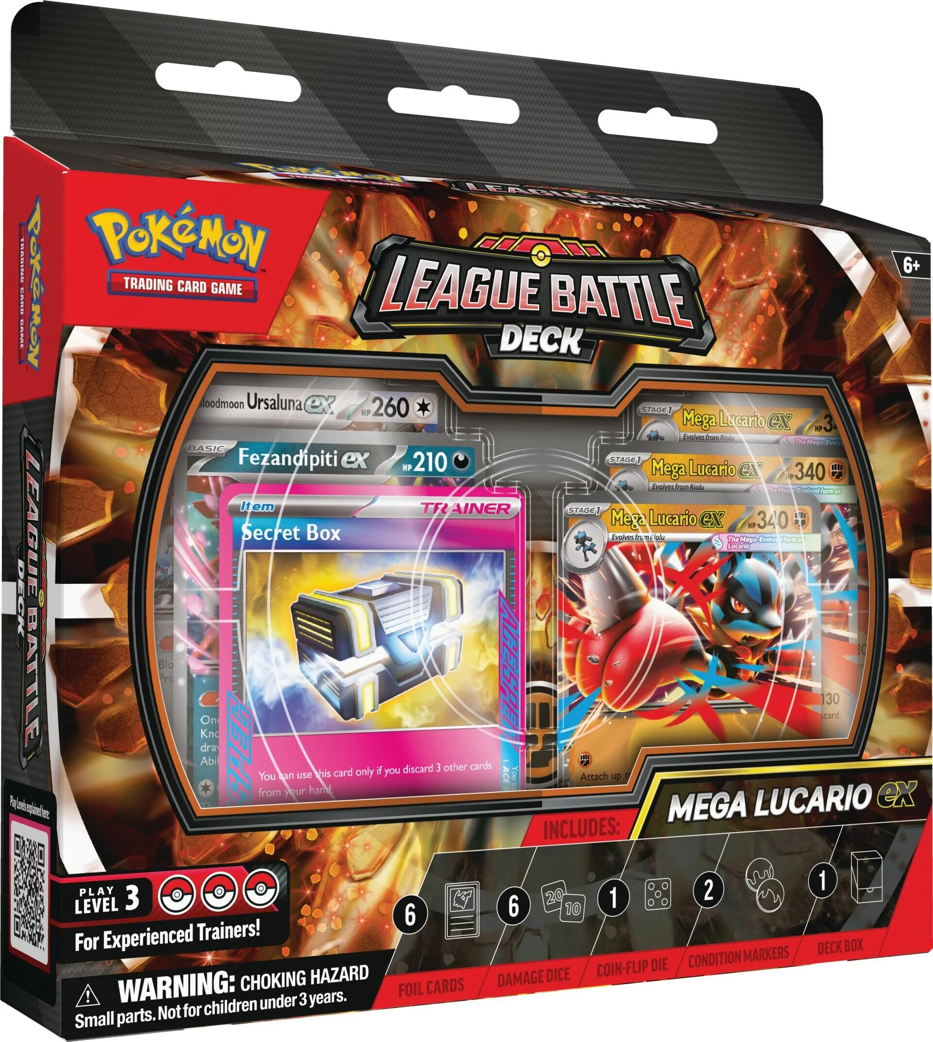 League Battle Deck (Mega Lucario ex) | Rock City Comics