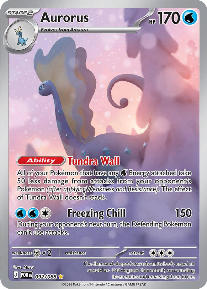 Aurorus (092/088) [Mega Evolution: Perfect Order] | Rock City Comics