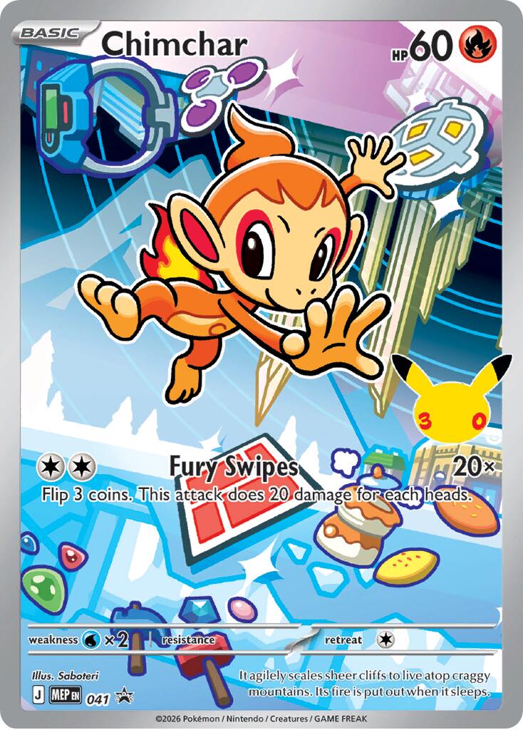 Chimchar (041) [Mega Evolution Promo] | Rock City Comics