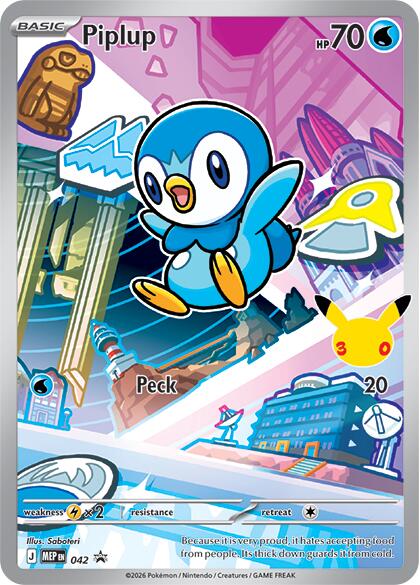 Piplup (042) [Mega Evolution Promo] | Rock City Comics