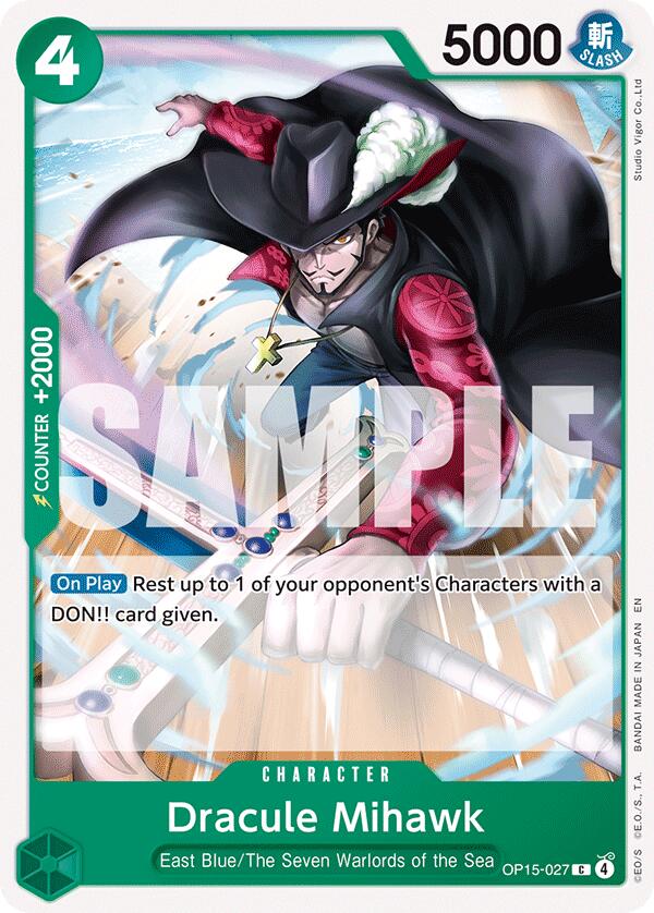 Dracule Mihawk [Adventure on Kami's Island] | Rock City Comics