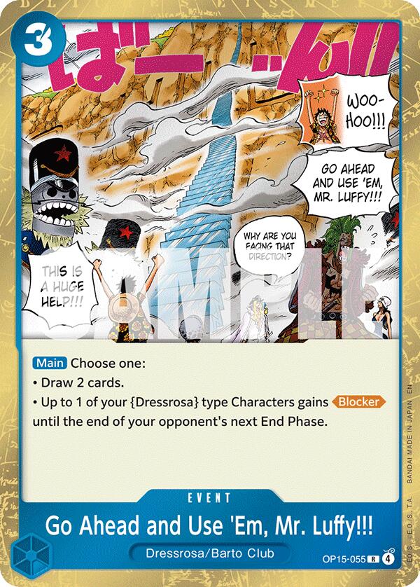 Go Ahead and Use 'Em, Mr. Luffy!!! [Adventure on Kami's Island] | Rock City Comics