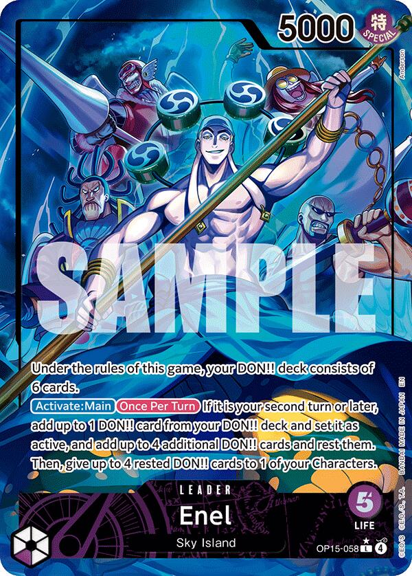 Enel (Alternate Art) [Adventure on Kami's Island] | Rock City Comics