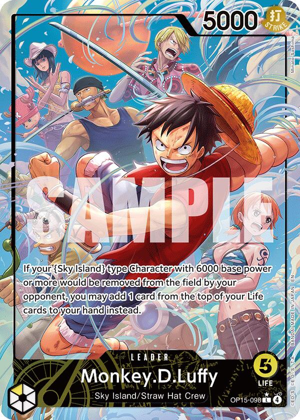 Monkey.D.Luffy (Alternate Art) [Adventure on Kami's Island] | Rock City Comics