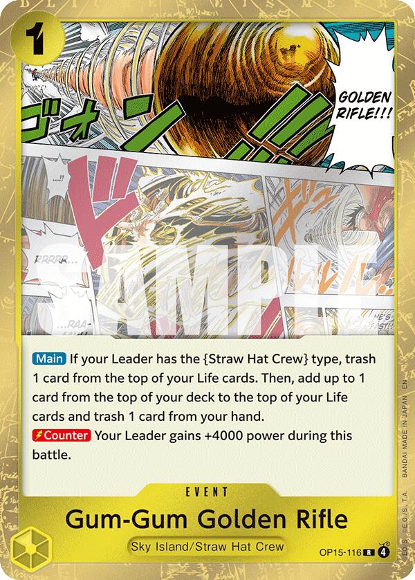 Gum-Gum Golden Rifle [Adventure on Kami's Island] | Rock City Comics
