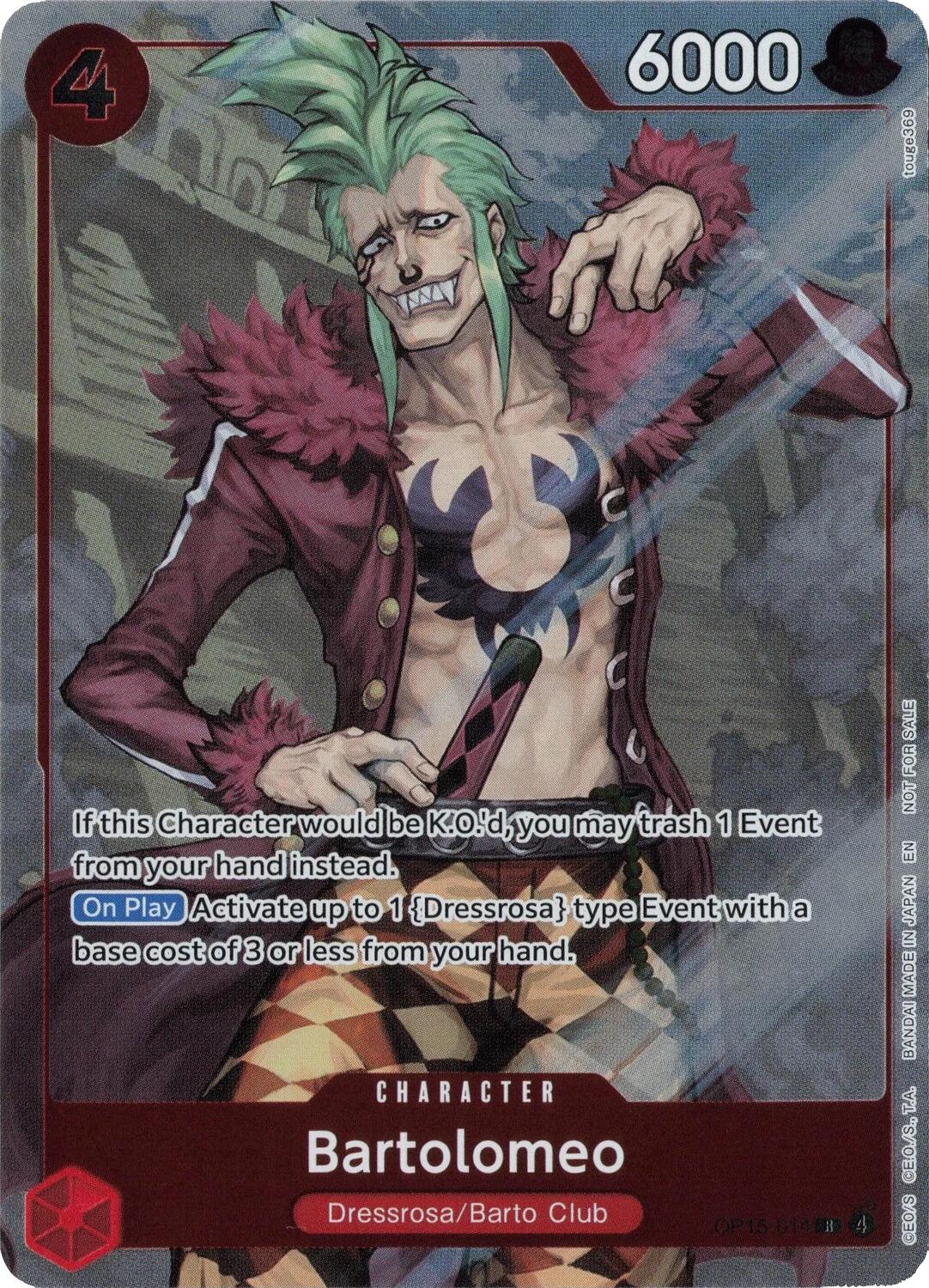 Bartolomeo (Dash Pack) [Adventure on Kami's Island] | Rock City Comics