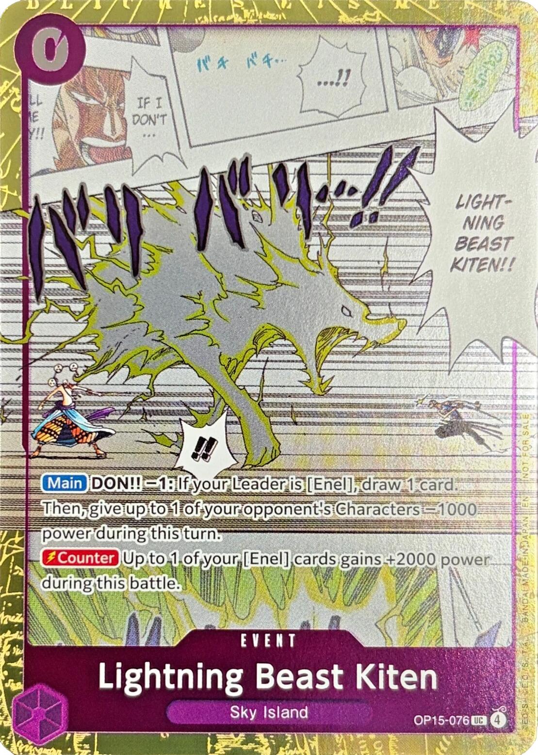 Lightning Beast Kiten (Dash Pack) [Adventure on Kami's Island] | Rock City Comics