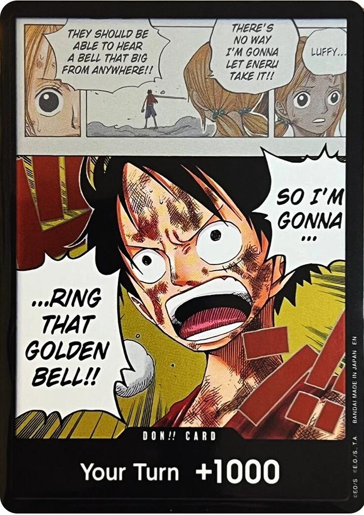 DON!! Card (Luffy) [Adventure on Kami's Island] | Rock City Comics
