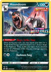 Houndoom (SWSH090) (Prerelease Promo) [Sword & Shield: Black Star Promos] | Rock City Comics