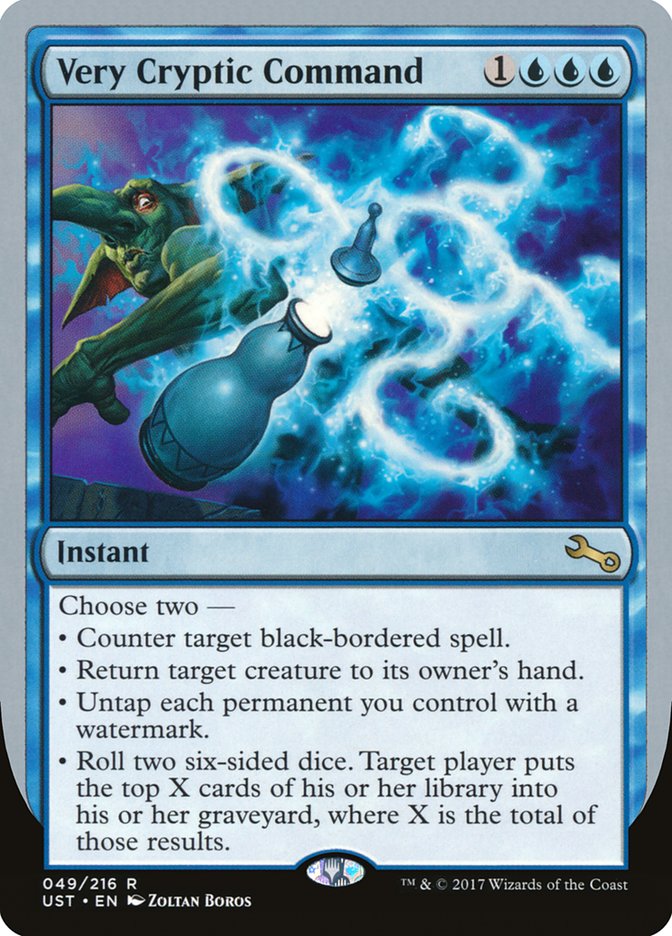 Very Cryptic Command (Counter) [Unstable] | Rock City Comics
