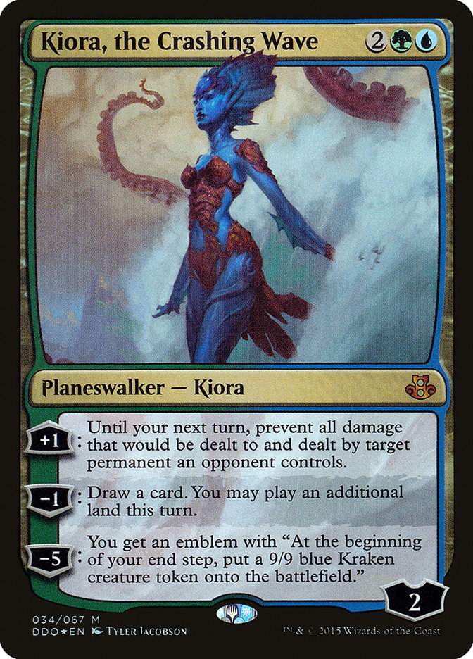 Kiora, the Crashing Wave [Duel Decks: Elspeth vs. Kiora] | Rock City Comics