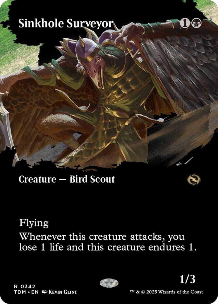 Sinkhole Surveyor (Borderless) [Tarkir: Dragonstorm] | Rock City Comics