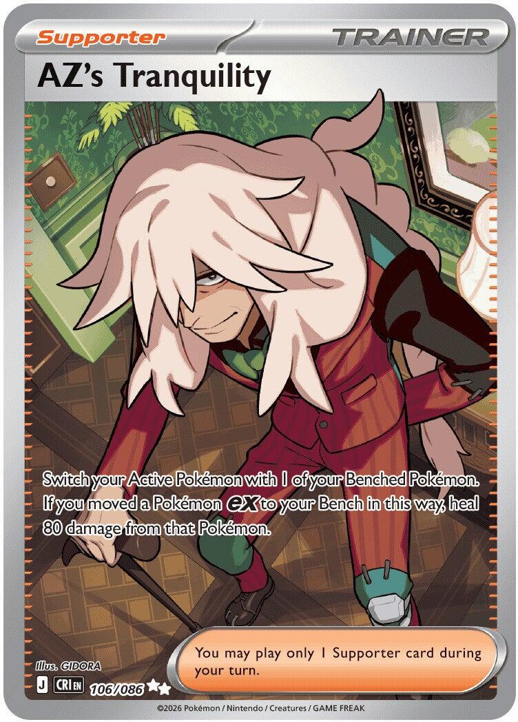 AZ's Tranquility (106/086) [Mega Evolution: Chaos Rising] | Rock City Comics