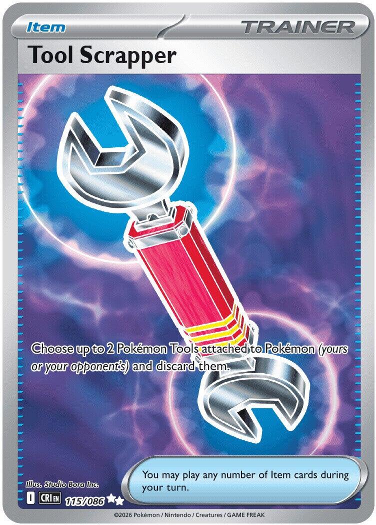 Tool Scrapper (115/086) [Mega Evolution: Chaos Rising] | Rock City Comics