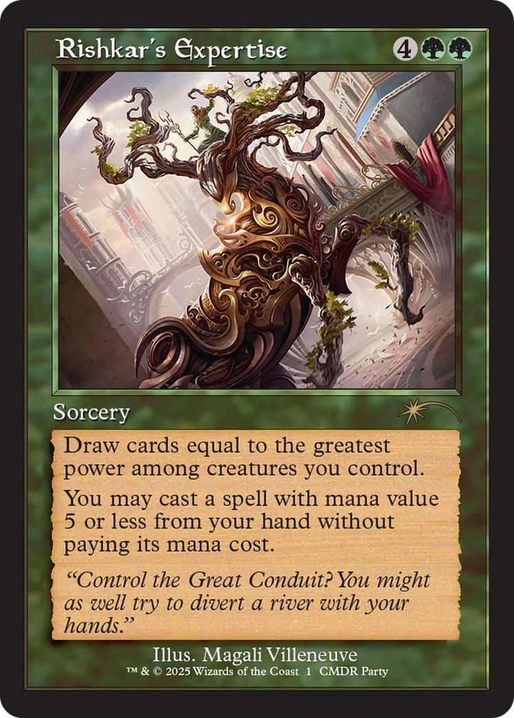 Rishkar's Expertise (Retro Frame) [Wizards Play Network 2025] | Rock City Comics