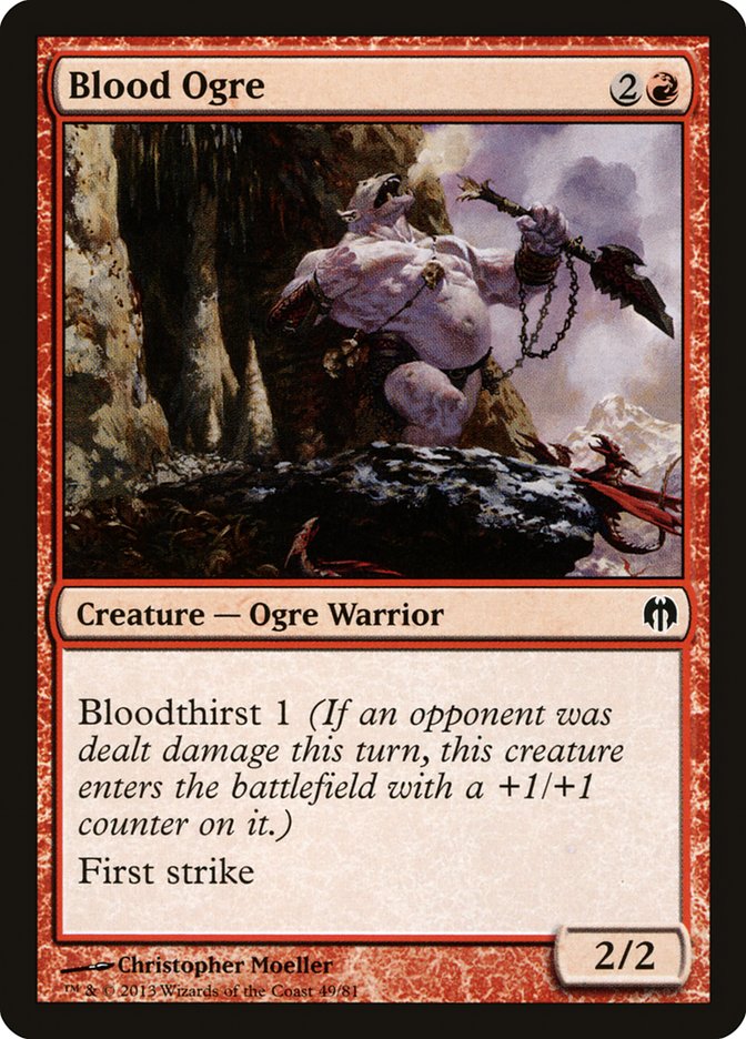 Blood Ogre [Duel Decks: Heroes vs. Monsters] | Rock City Comics