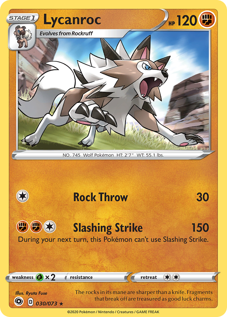 Lycanroc (030/073) [Sword & Shield: Champion's Path] | Rock City Comics