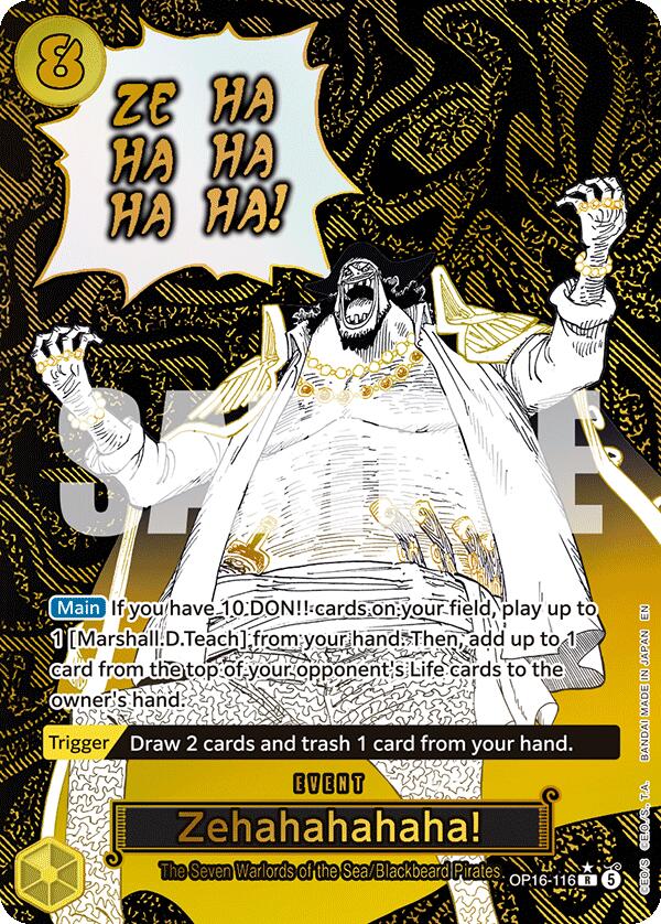 Zehahahahaha! (Alternate Art) [The Time of Battle] | Rock City Comics