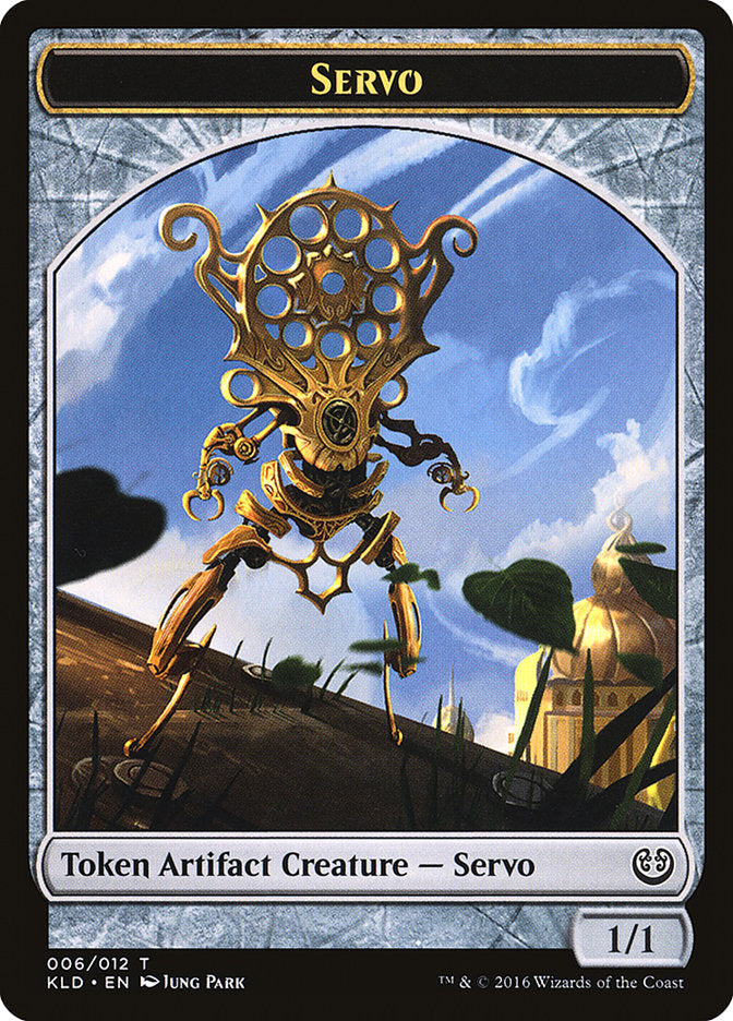 Servo Token (006/012) [Kaladesh Tokens] | Rock City Comics