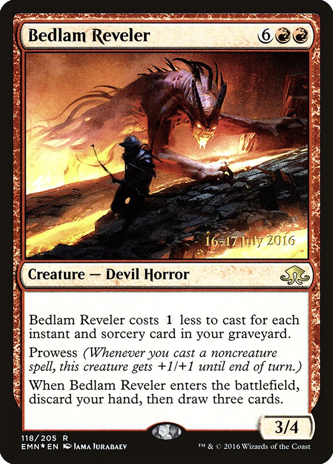 Bedlam Reveler [Eldritch Moon Prerelease Promos] | Rock City Comics