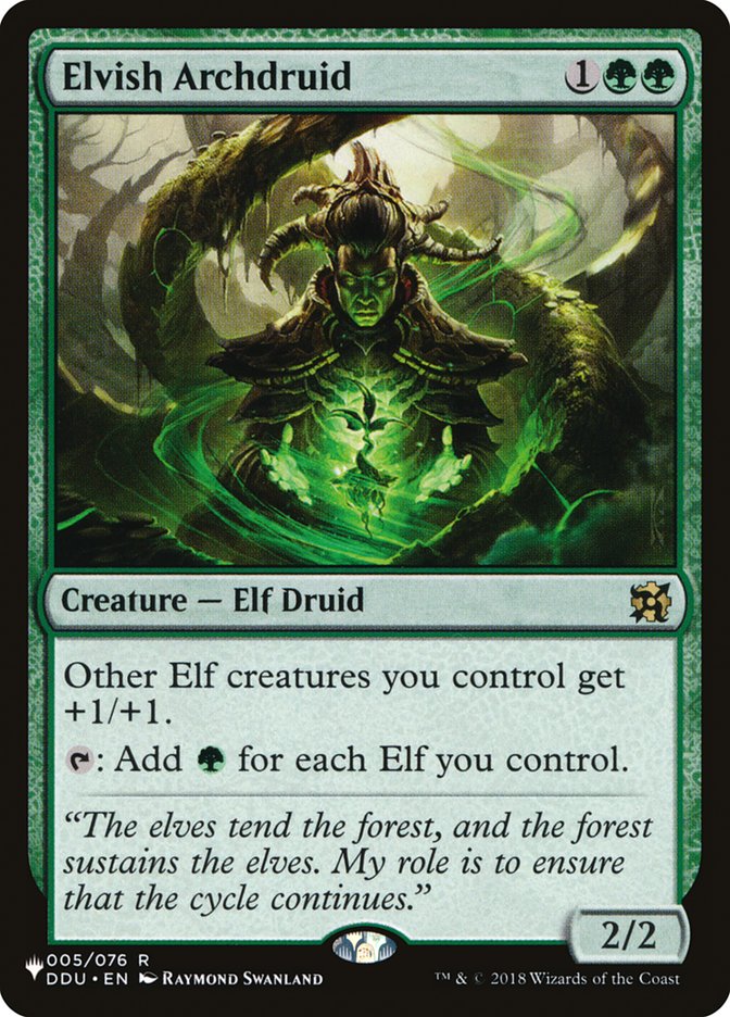 Elvish Archdruid [The List] | Rock City Comics