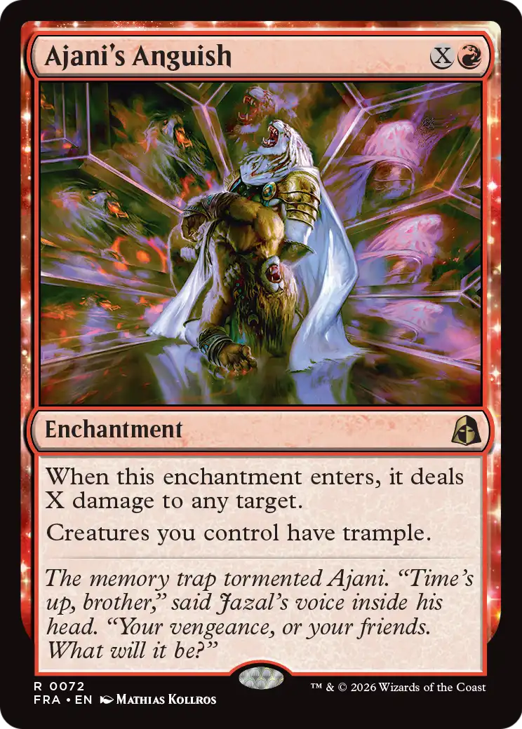 Ajani's Anguish [Reality Fracture] | Rock City Comics