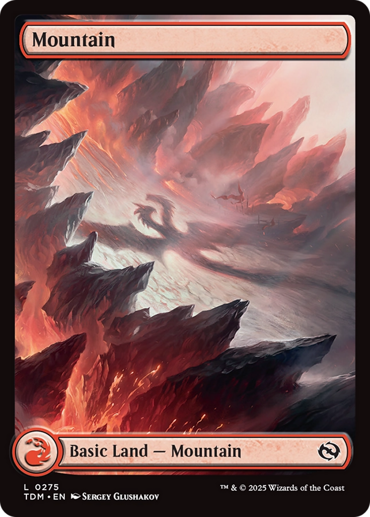 Mountain (0275) [Tarkir: Dragonstorm] | Rock City Comics